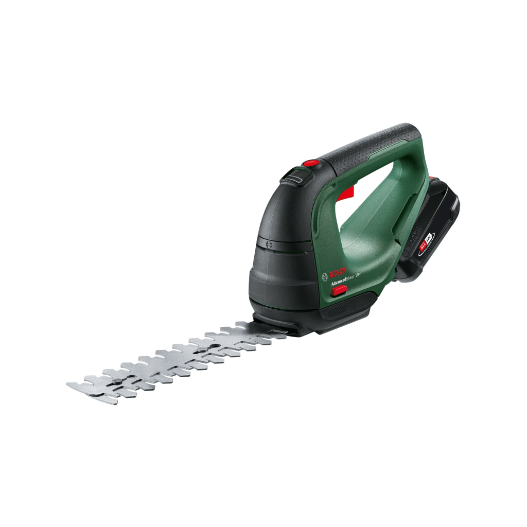 Кущоріз Bosch AdvancedShear 18В-10, 10/20см, крок різу 8мм (без АКБ та ЗП) (0.600.857.001)