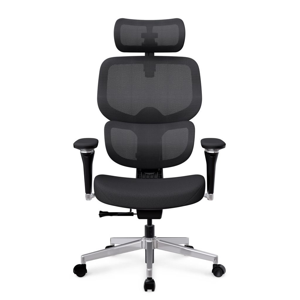 Офісне крісло Mealux D2 Air Fabric Black (HF-D2 F/B)