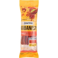 Meat snacks Dmytruk Kabanosy Chili pork with chili 80 g (4820247142266)