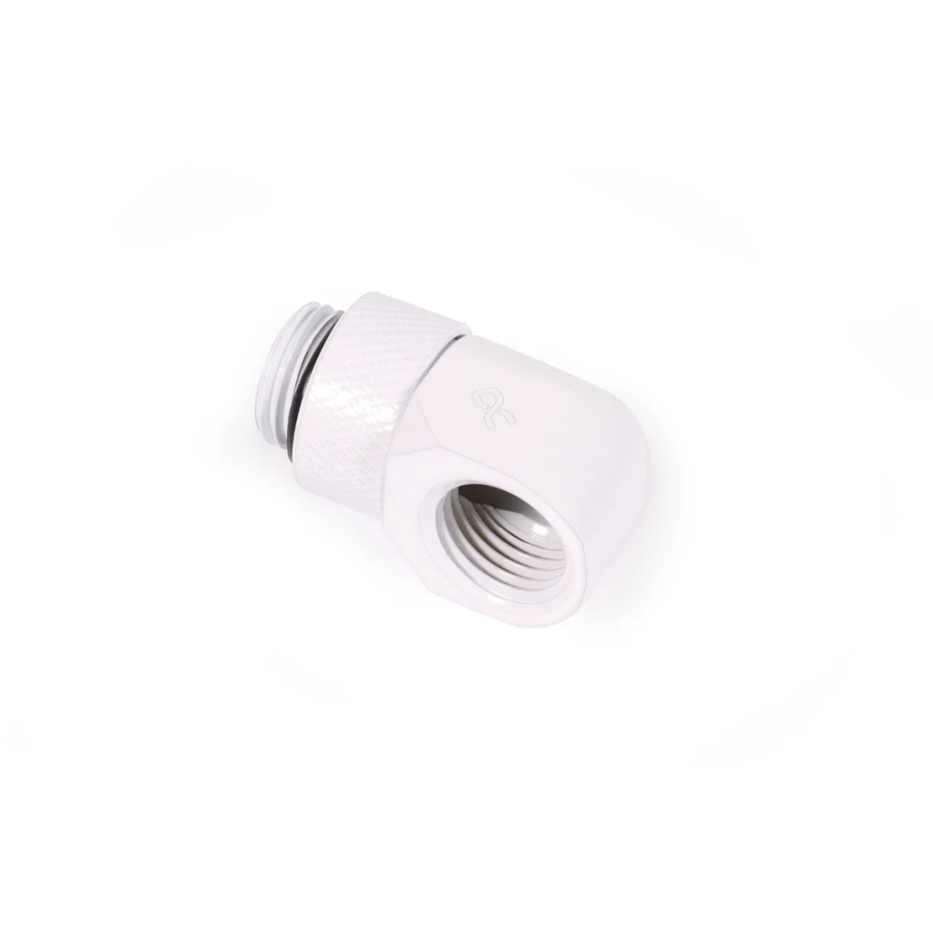 Фітинг для СРО Alphacool Eiszapfen L-connector rotatable - 4pcs Set - White (17619) Фітинг для СРО Alphacool Eiszapfen L-connector rotatable - 4pcs Set - White (17619)
