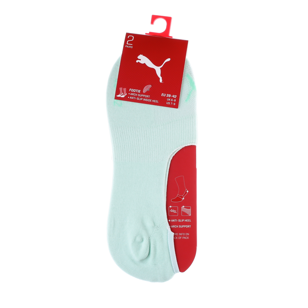 Шкарпетки Puma Footie Unisex 2P 141011001-004 фіолетовий, м'ятний 39-42 (8718824799759) Шкарпетки Puma Footie Unisex 2P 141011001-004 фіолетовий, м'ятний 39-42 (8718824799759)