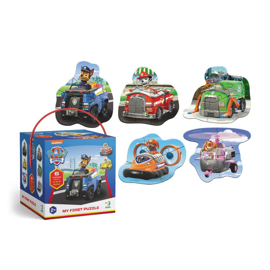 Пазл DoDo 4-6-8 елементів Paw Patrol. Готові до дії (200535) Пазл DoDo 4-6-8 елементів Paw Patrol. Готові до дії (200535)