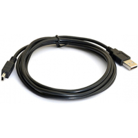 Дата кабель USB 2.0 AM to Mini 5P 1.5m black Voltronic (YT-C/AM-1.5MnB/5453)