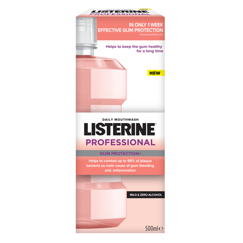 Ополіскувач для порожнини рота Listerine Professional Захист ясен+ 500 мл (3574661860503)