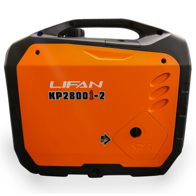 Генератор LIFAN інверторний LF2800I-2, 220V, 50Hz, IP23, 2.2-2,4KW, ручний пуск, 4л. (LF2800I-2)