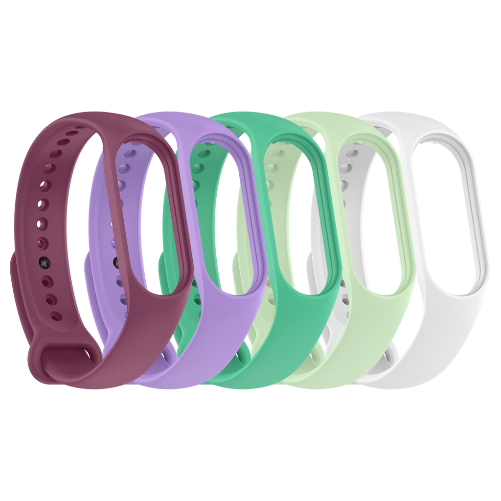 Ремінець до фітнес браслета Armorstandart комплект 5шт Xiaomi Mi Band 7/6/5 New Style Floral (ARM75059) Ремінець до фітнес браслета Armorstandart комплект 5шт Xiaomi Mi Band 7/6/5 New Style Floral (ARM75059)