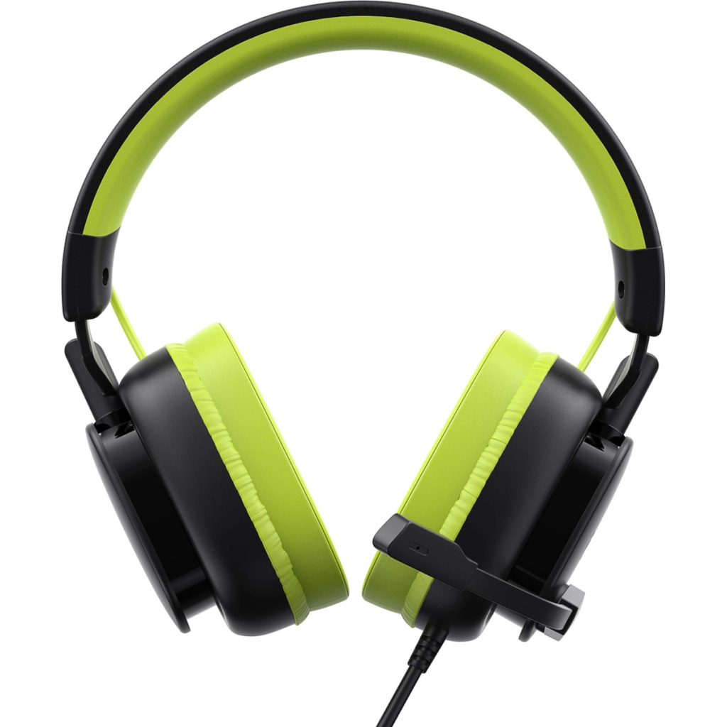 Навушники Havit H2048U USB 7.1 Black/Green (6939119034078)