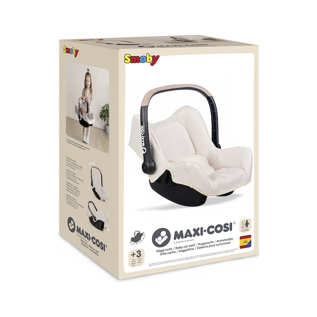 Аксесуар до ляльки Smoby Крісло-переноска Maxi-cosi Айворі (7600240244) Аксесуар до ляльки Smoby Крісло-переноска Maxi-cosi Айворі (7600240244)