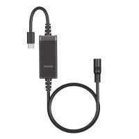 Кабель живлення USB-C to DC 100W universal black techno (UC-100W)