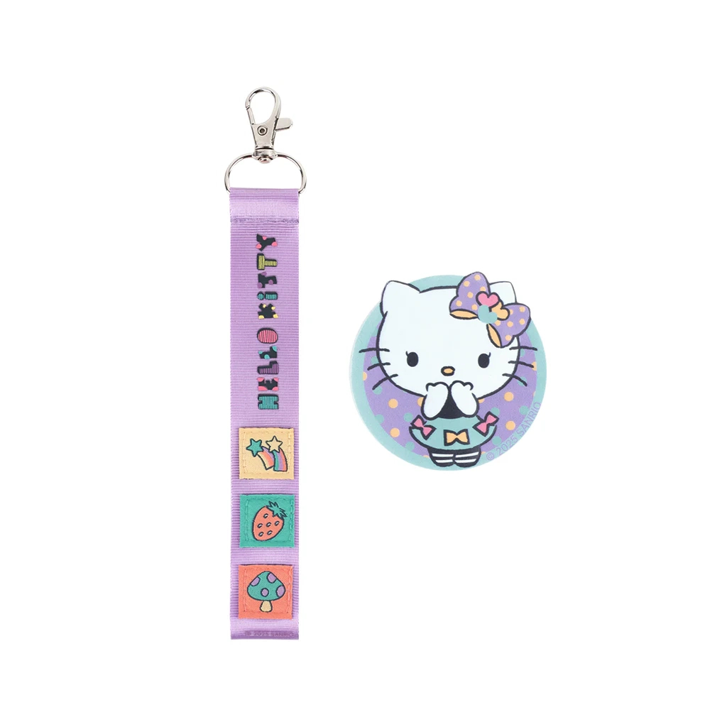 Бейдж Kite набір на липучці та підвіска Hello Kitty (HK25-3010-1)