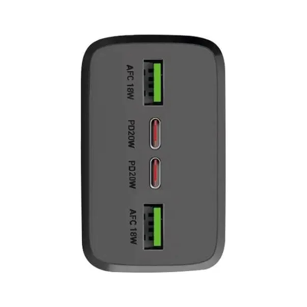 Повербанк SBS 30000mAh 20W PD,QC, 2xUSB-A, 2xUSB-C Black (TTBB30000PD20K)