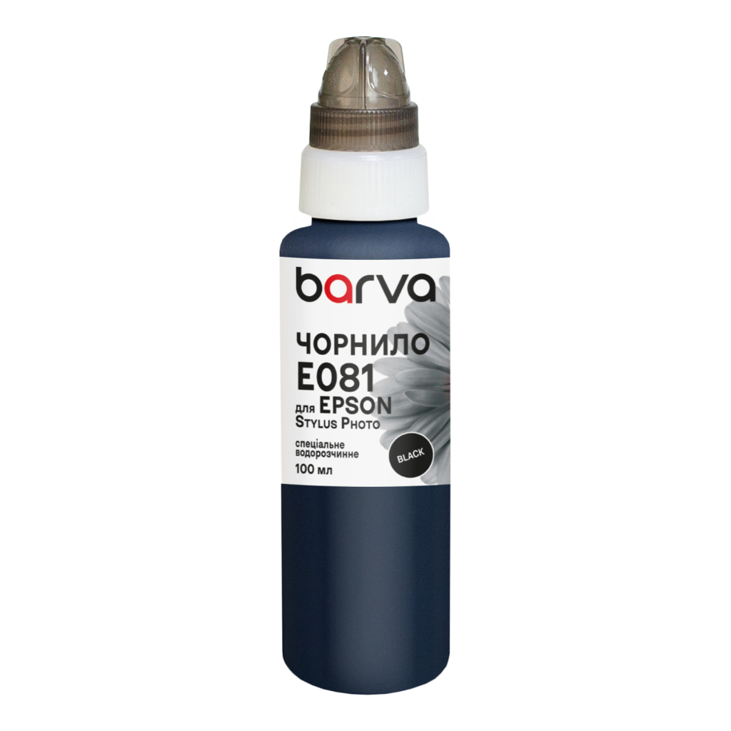 Чорнило Barva Epson T0481/T0801/T0811 100 мл, special, black (E081-324e)