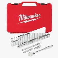 Набір торцевих головок Milwaukee метричних 3/8" з тріскачкою, (32шт) (4932464945)