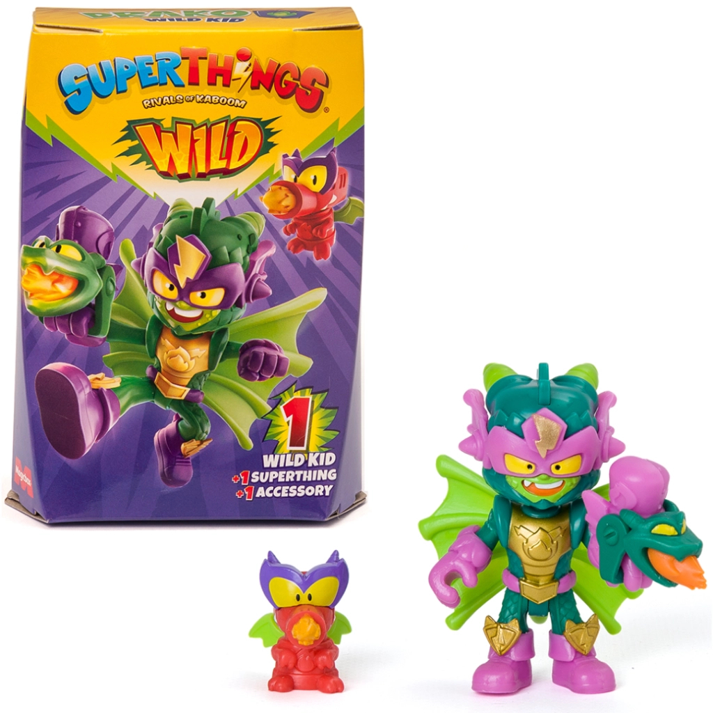 Ігровий набір SuperThings Wild Kids Казум-кід в асортименті (PSTWD066IN00)