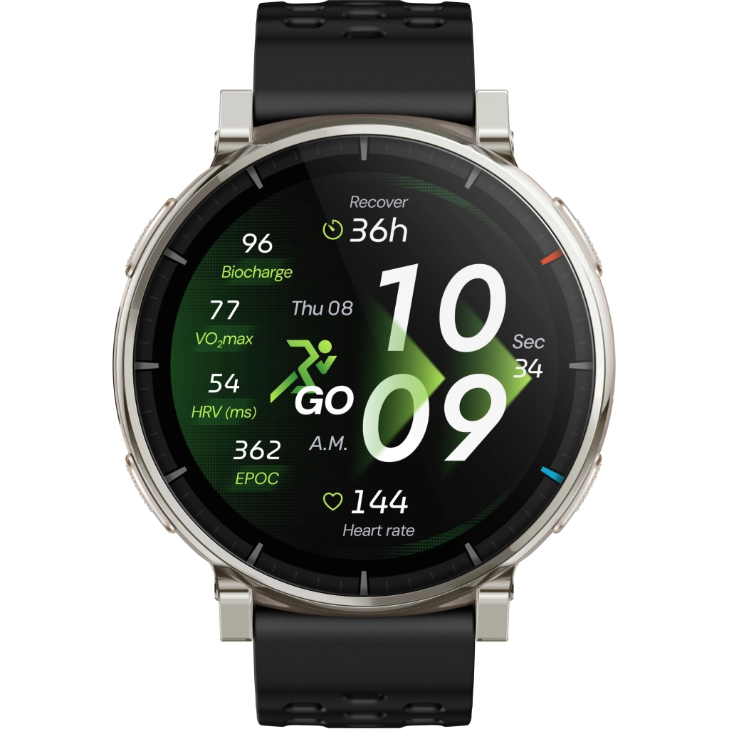 Смарт-годинник Amazfit Active 3 Premium W2559GL1N Срібний (1193746)