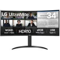 Монітор LG 34WR55QK-B