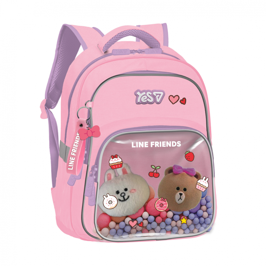Рюкзак шкільний Yes Line Friends Dreamy S-91M напівкаркасний (550247) Рюкзак шкільний Yes Line Friends Dreamy S-91M напівкаркасний (550247)