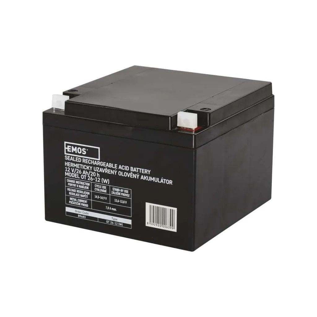 Батарея до ДБЖ EMOS 12V 26Ah (B9683)