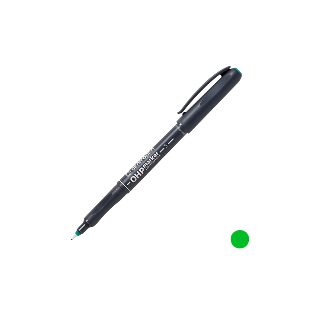 Маркер Centropen Permanent ОНР 2634 S 0,3 мм зелений (2634/04)