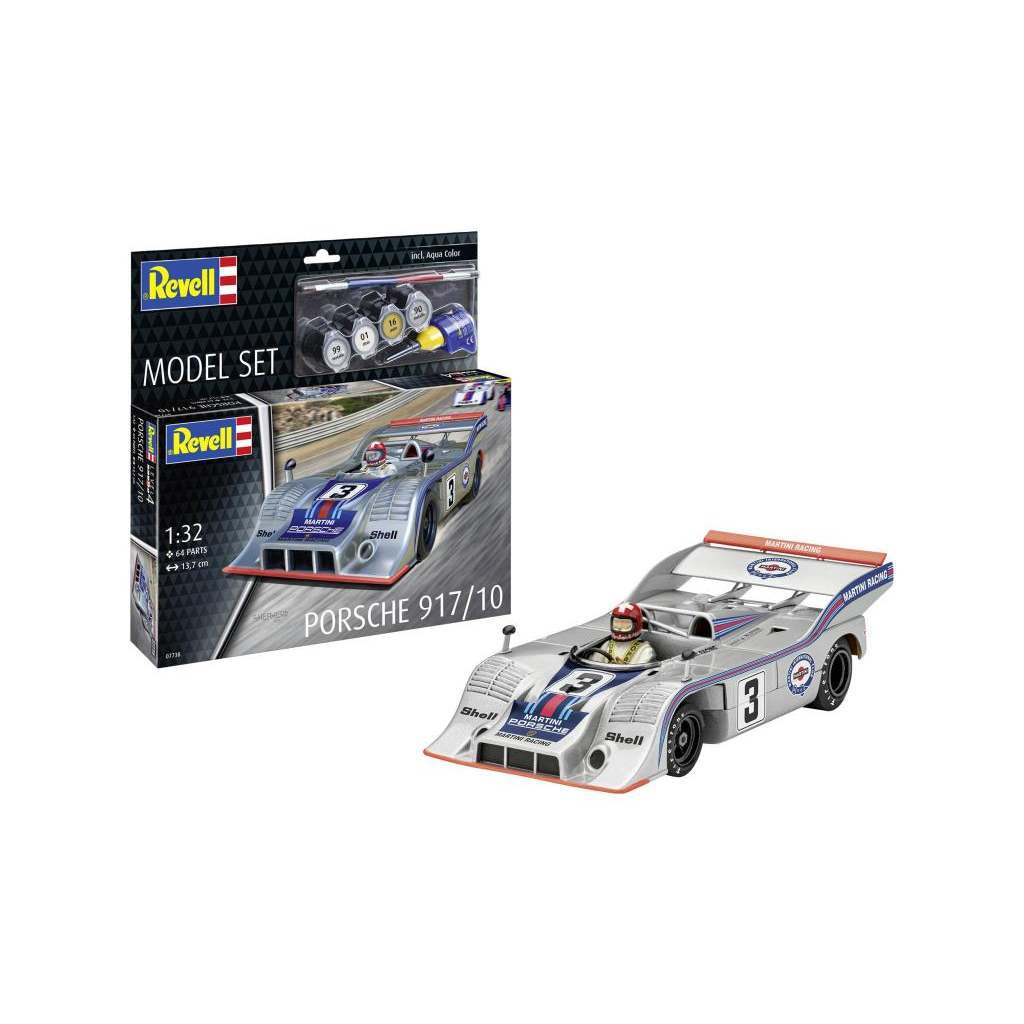 Збірна модель Revell набір автомобіль Porsche 917/10, рівень 4, 1:32 (RVL-67738) Збірна модель Revell набір автомобіль Porsche 917/10, рівень 4, 1:32 (RVL-67738)