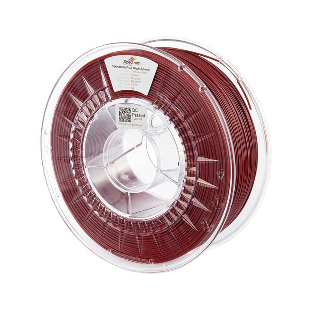 Пластик для 3D-принтера Spectrum PLA HS Premium 1.75mm 1kg Crimson Red (81055)