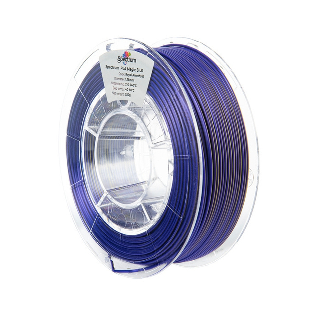 Пластик для 3D-принтера Spectrum PLA Magic SILK 1.75mm 0.25kg Royal Amethyst (81390)