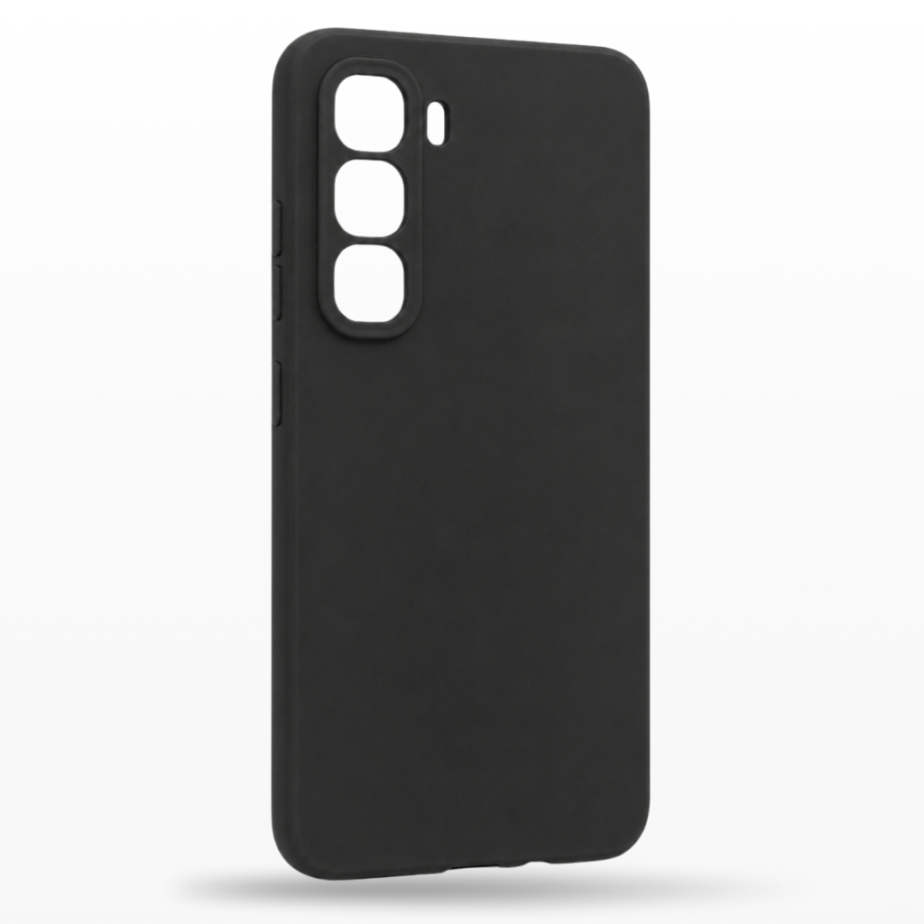 Чохол до мобільного телефона BeCover Silicone Infinix Hot 70 (X6895B) Black (716047) Чохол до мобільного телефона BeCover Silicone Infinix Hot 70 (X6895B) Black (716047)