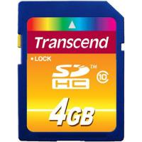 Карта пам'яті Transcend 4Gb SDHC class 10 (TS4GSDHC10)