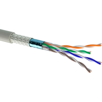 Кабель мережевий SFTP cat.5e, 305м (SF/UTP-cat.5E) OK-Net (КПВЭО-ВП (200) 4*2*0,51)