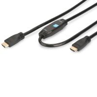 Кабель мультимедійний HDMI to HDMI 15.0m Digitus (DK-330105-150-S)