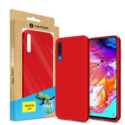Чохол до моб. телефона MakeFuture Flex Case (Soft-touch TPU) Samsung A70 Red (MCF-SA705RD)
