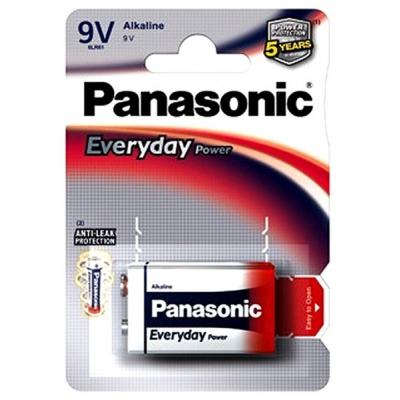 Battery PANASONIC Krona 6LR61= 6LF22 Everyday Power * 1 (6LF22REE/1BR)