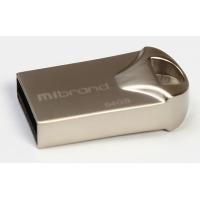 USB флеш накопичувач Mibrand 64GB Hawk Silver USB 2.0 (MI2.0/HA64M1S)