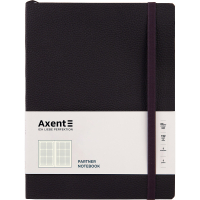 Книга записна Axent Partner Soft L 190х250 мм в гнучкою обкладинці 96 аркушів в (8615-01-A)