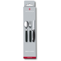 Набір столових приборів Victorinox SwissClassic Table Set 3 шт Black (6.7192.F3)