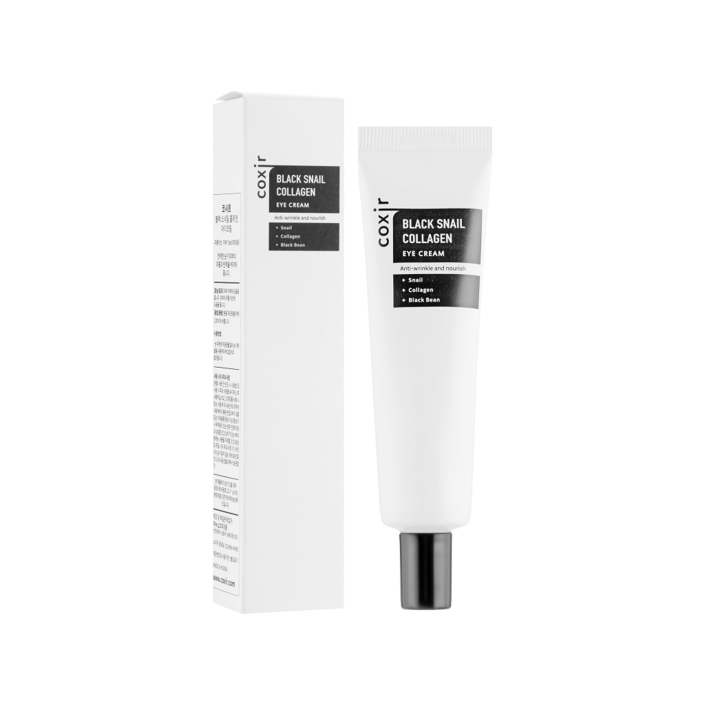 Крем для шкіри навколо очей Coxir Black Snail Collagen Антивіковий 30 мл (8809080826317)