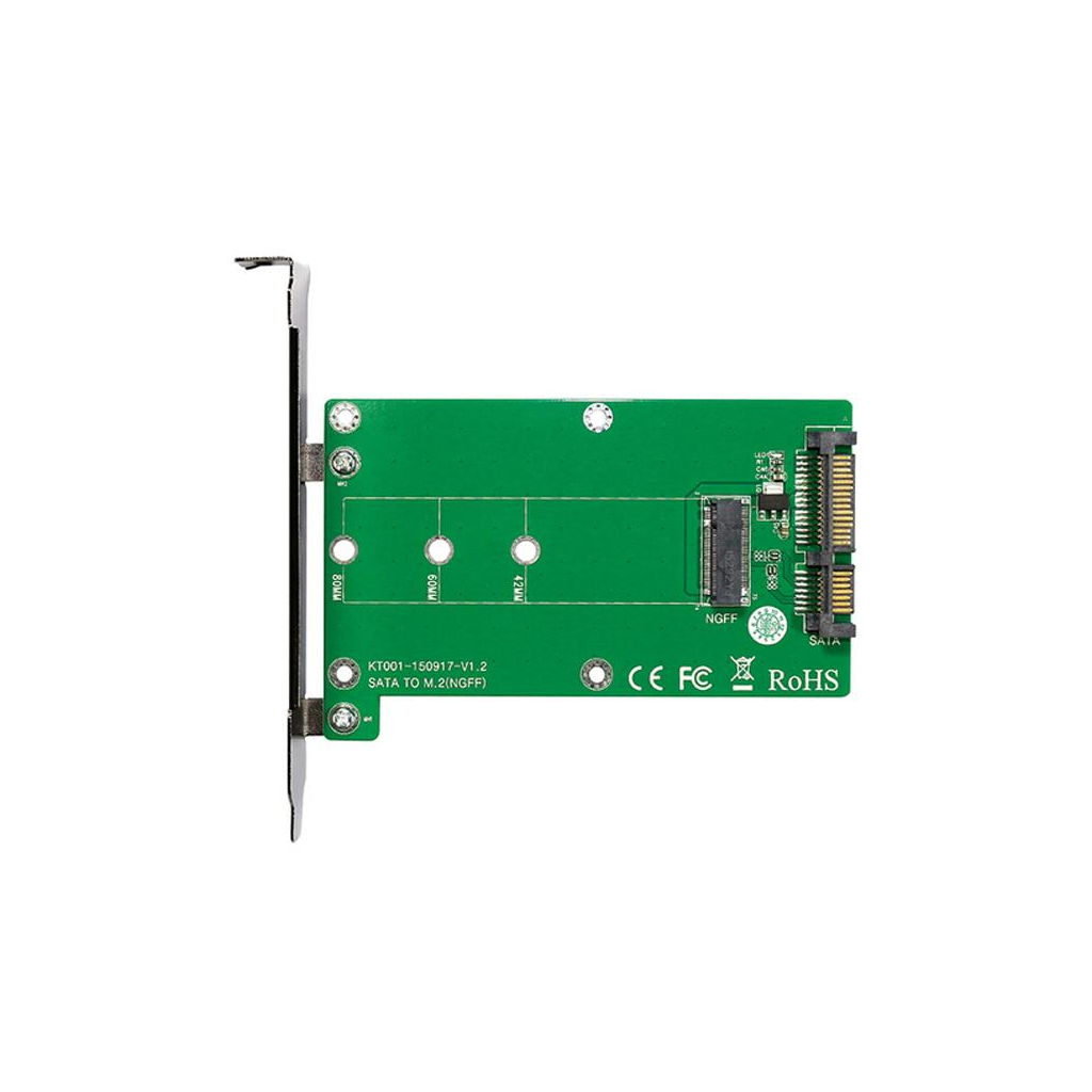 Контролер SATA to M.2 (NGFF) B-key SSD 22*42, 22*60, 22*80 mm Maiwo (45776/KT001A)