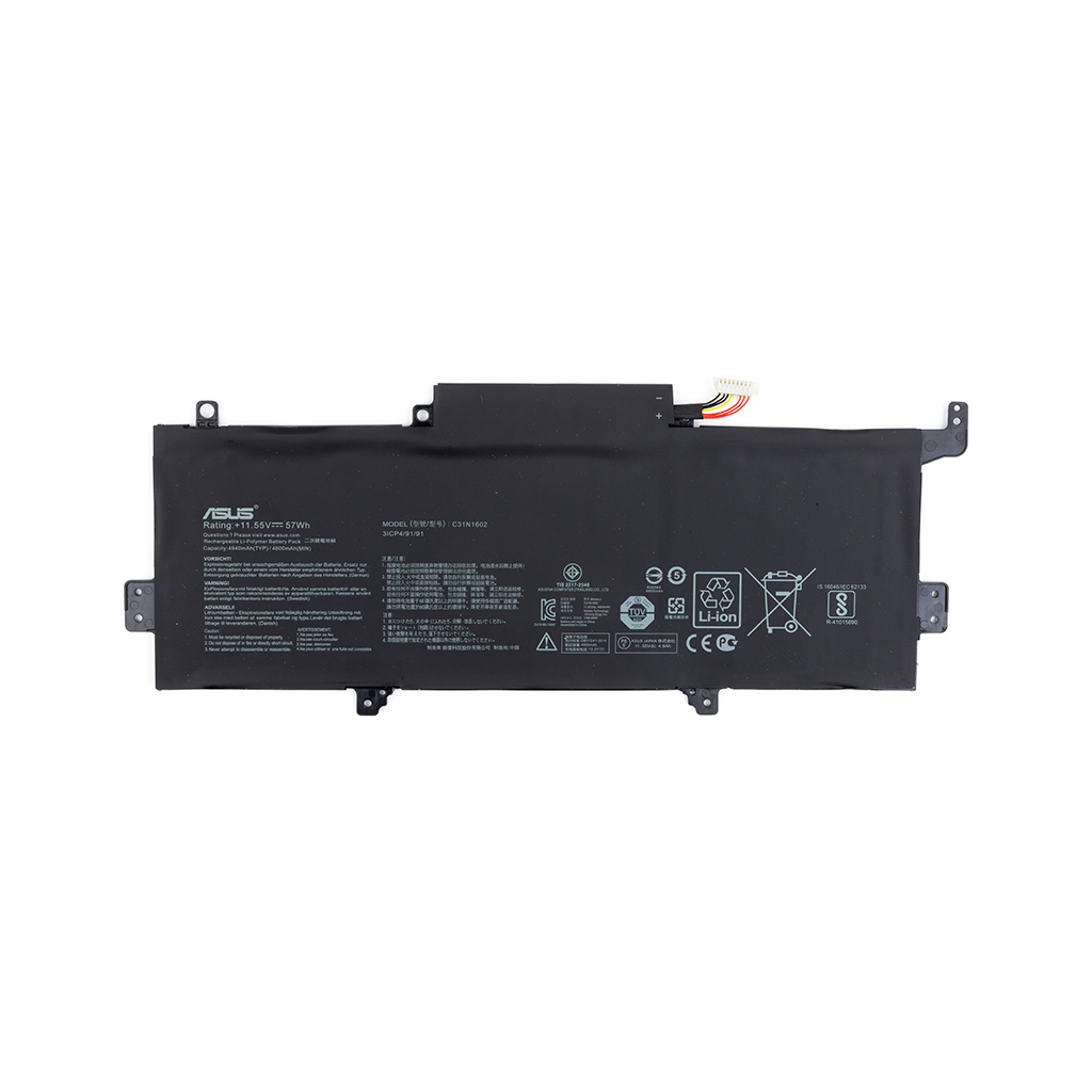 Акумулятор до ноутбука PowerPlant ASUS Zenbook UX330UA (C31N1602) 11.55V 4935mAh (NB431489) Акумулятор до ноутбука PowerPlant ASUS Zenbook UX330UA (C31N1602) 11.55V 4935mAh (NB431489)