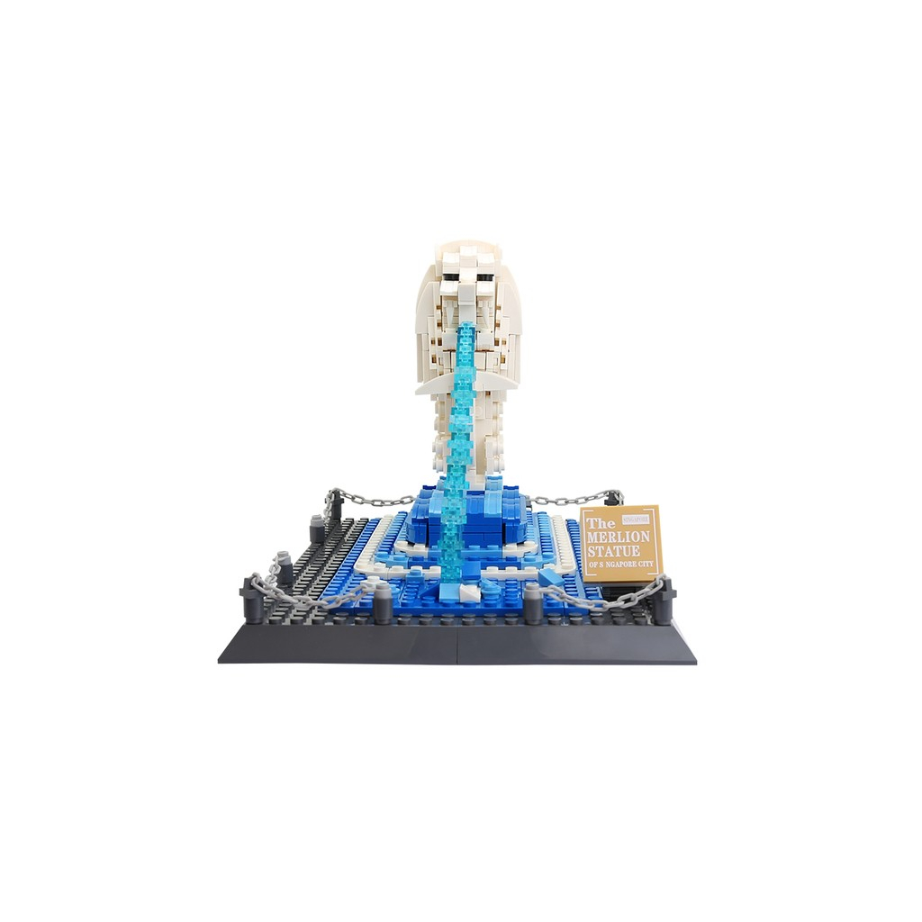 Конструктор Wange Статуя Мерліон, Сінгапур (WNG-Merlion) Конструктор Wange Статуя Мерліон, Сінгапур (WNG-Merlion)