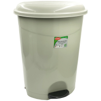 Waste container Planet Household No. 5 with pedal gray 50 l (10595)