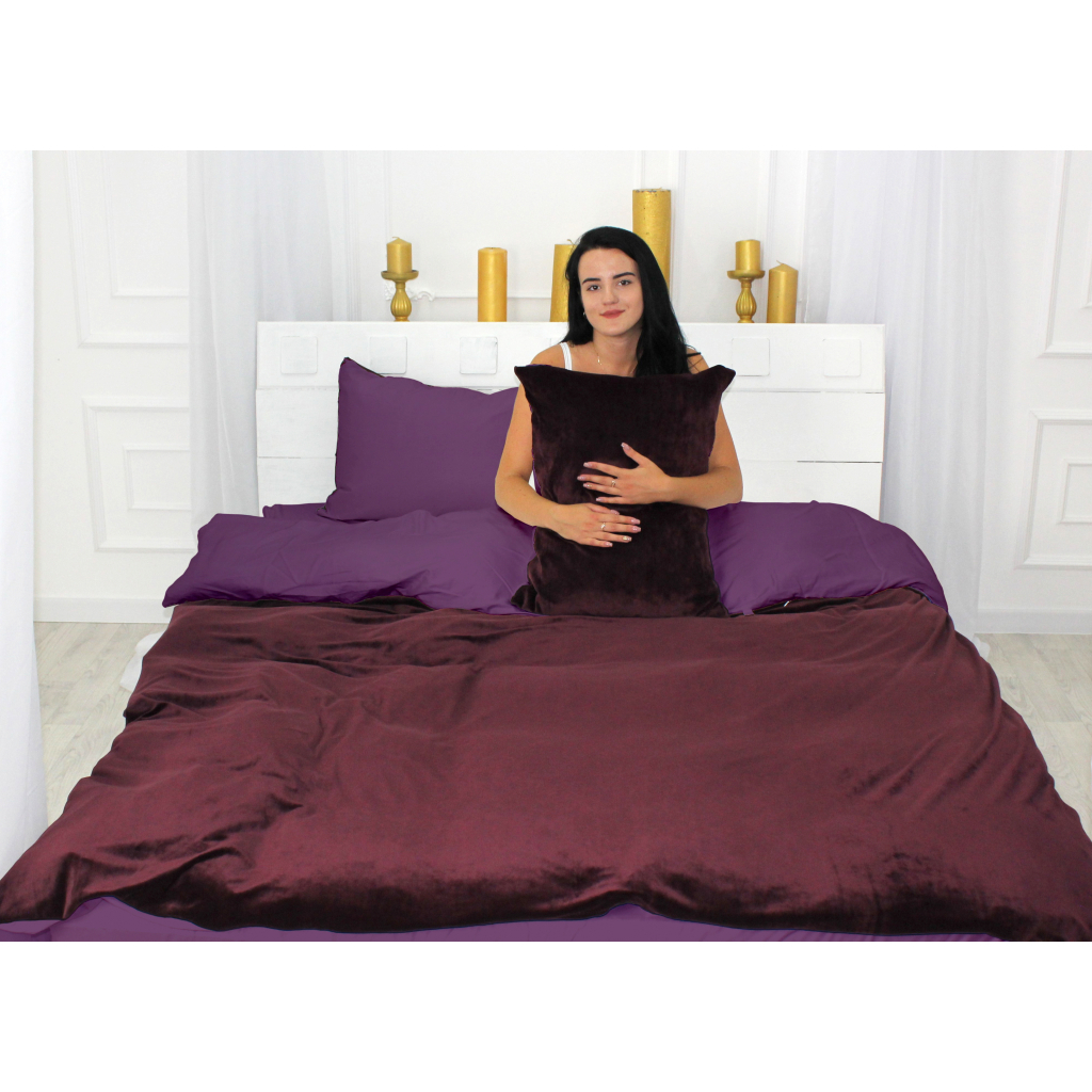 Постільна білизна MirSon Велюр Winter Delicate 28-0063 Justicia King Size (2200004034812)