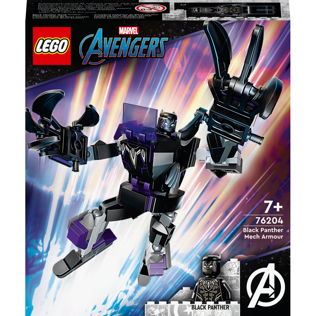 Конструктор LEGO Super Heroes Marvel Чорна Пантера: робот 125 деталей (76204) Конструктор LEGO Super Heroes Marvel Чорна Пантера: робот 125 деталей (76204)