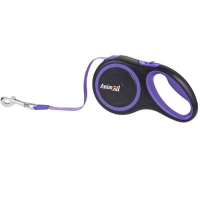 Leash for dogs AnimAll M up to 25 kg 5 m (purple-black) (2000981099237)