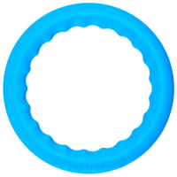 Dog toy Collar PitchDog Fetch ring 28 cm blue (62382)