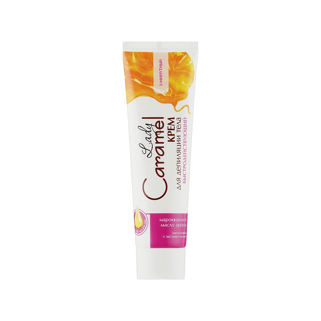 Крем для депіляції Caramel Швидкодіючий 3-х хвилинний для тіла 100 мл (4823015920288)