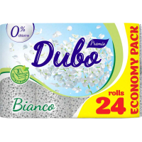 Toilet paper Divo Premio Bianco 3 layers 24 rolls (4820003837658)