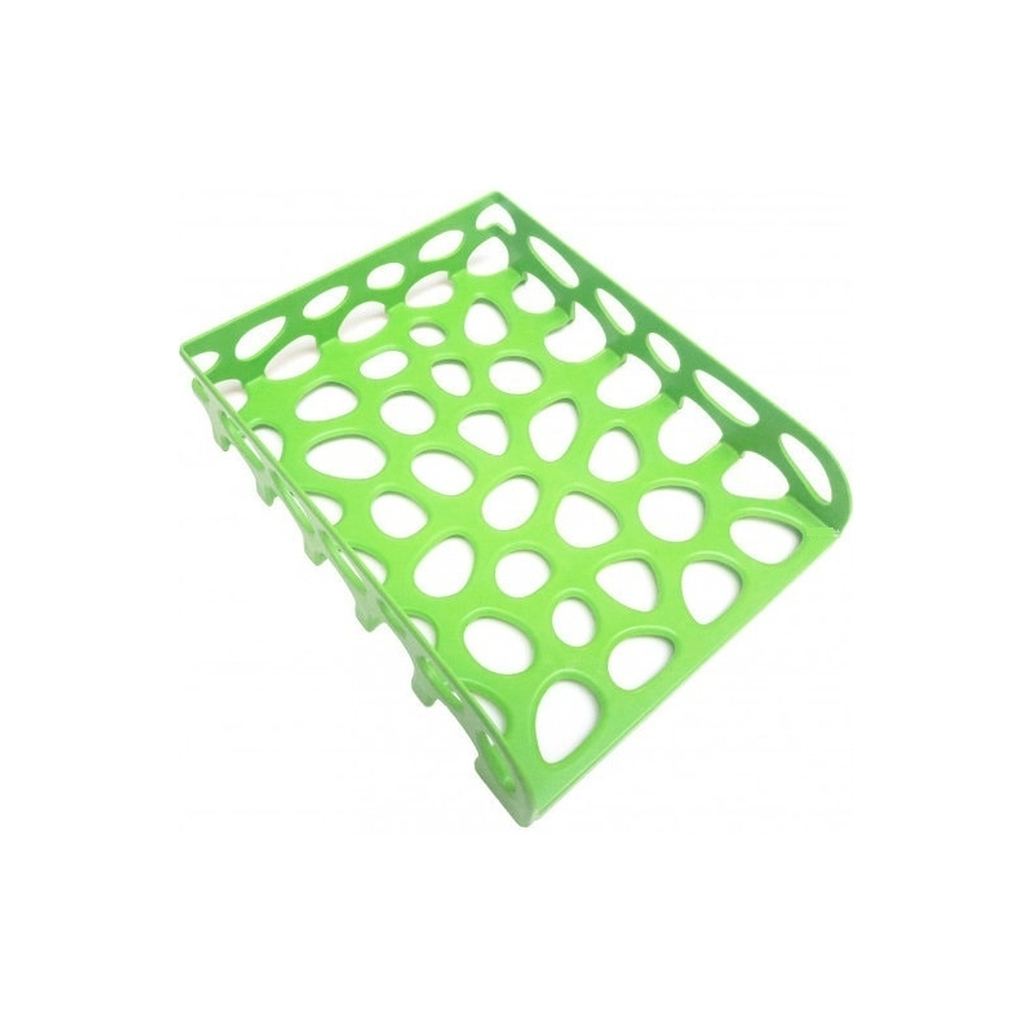 Лоток для паперів Optima горизонтальний пластик, салатовий (O36347) Лоток для паперів Optima горизонтальний пластик, салатовий (O36347)