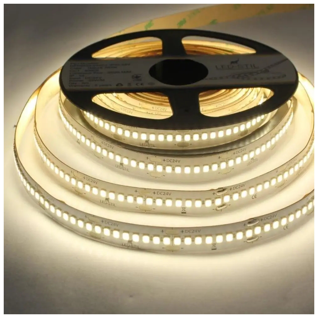 Світлодіодна стрічка LED-STIL 4000K 22 Вт/м 2835 240 діодів IP33 24 Вольта 3600 lm нейтральне світло (DFP2835-240C4-IP33-24V)