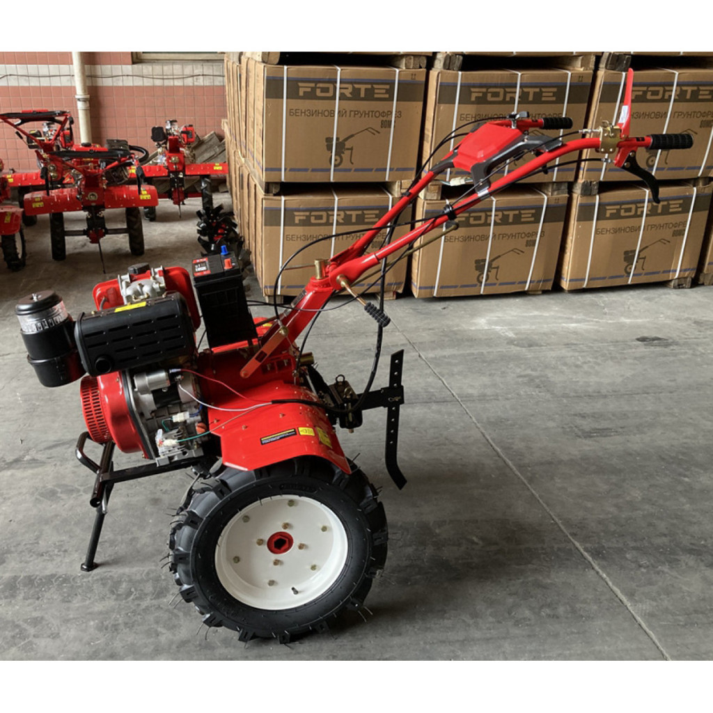 Культиватор Forte 1350Е, колеса 12", 9кс (113390)