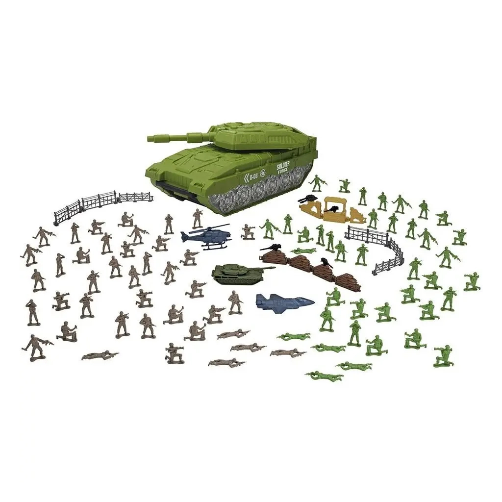 Ігровий набір Chap Mei Солдати Tank Mission Bucket (545334) Ігровий набір Chap Mei Солдати Tank Mission Bucket (545334)